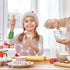 6 Pieces Christmas Silicone Spatula Set, Cute Style Pancake Spatula with Wooden Handle for Baking