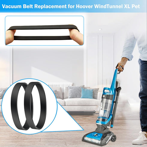 Hoover WindTunnel XL Pet Vacuum Cleaner Replacement Belt, fits models UH71105, UH71107, UH71100, UH71105DI, UH71120