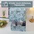 Soul & Lane Decorative Cardboard Storage Boxes - Springtime Joy Set of 3 Floral Nesting Boxes with Lids for Keepsakes