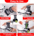 Slicer/Shredder Grater Attachment for Kitchen Aid Stand Mixer, 5 Blades Compatible with Kitchenaid Accessories