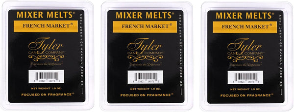 French Market Mixer Melts by Tyler Candle - SET OF 3