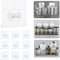 Cozycomfo Shower Caddy Adhesive Replacement Stickers Hooks Adhesive Pack of 10 for Corner