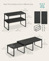 Set 2 Counter UKCS025B01 SONGMICS Cabinet Organizer Shelf, of Kitchen Shelves, Kitchen Storage, Spice Rack, Stackable