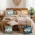 18x18 Set 4 Construction Truck Decor for Toddler Boys Room - Bedroom Playroom Nursery, Truck Pillow Covers