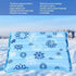 Cool Pillow, Reusable Gel Ice Packs with Ice Crystal Powder for Summer Cooling Cushion Mat