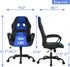 BORGEBY 360Swivel, Blue Massage Gaming Chair for Kids, Ergonomic Office Chair Computer Chair with Adjustable High Back