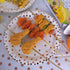 4 Pack Plastic Tablecloths for Rectangle Tables - Waterproof Disposable Party Table Covers with Rose Gold Dot