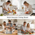 Board,304 13.4"*9" Cutting Foodgrade Stainless Steel Cutting Board for Kitchen,Dishwasher Safe,Double-sided Chopping