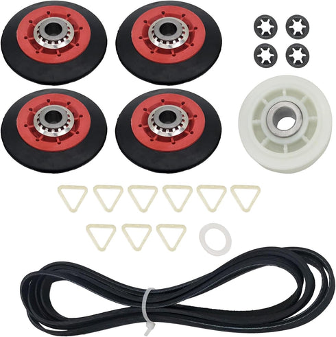 4392067 Dryer Repair Maintenance Kit, Compatible with Whirlpool Cabrio Duet Maytag Bravos XL, Replacement Parts