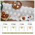 Insparkle Living 36"-Vintage Short Lace Table Runner Small Lace Runners Doilies Dresser Scarf for Bedroom, End Table
