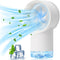 Portable Air Conditioner Fan | 400ml Mini Evaporative Cooler with 3 Wind Speeds | Personal AC Fan for Office, Home,