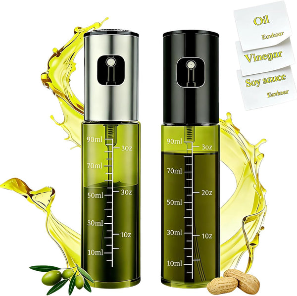 Eavkoar Cooking Oil Spray Bottle, Olive Oil and Avocado Oil Spray Bottle, 100ml