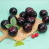 8pcs Gresorth Artificial Realistic Brin Plum Fake Fruit Home Party Decoration Photography Props Model Simulation