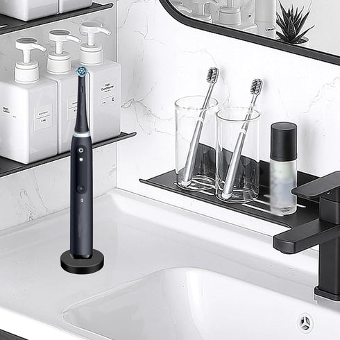 LUEXBOX 2Pack 3/4/5/6, 500/1000/2500/3000/5000/7000/7500, 6000/8000 Black Electric Toothbrush Holder for Bathroom