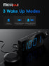 Mesqool Projection Alarm Clock - Loud Vibrating Alarm Clock for Heavy Sleepers with USB Charging Port