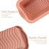 Silicone Bread Loaf Pan, 2 PCS Rectangular Non-Stick Baking Mold Pans for Oven, Bread, Cake, Easy Release by Koolstuffs