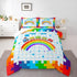 Set Set,Boys Insert,1 Homewish Cartoon Trains Kids Comforter Twin Size,Cute Choochoo Vehicles Bedding Girls Adults Room