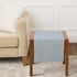 Solino Home Linen Dusty Blue Table Runner 36 Inches - Classic Hemstitch,