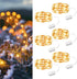 HXWEIYE 6 Pack Fairy Lights Battery Operated, 7ft 20LED Mini Firefly Starry