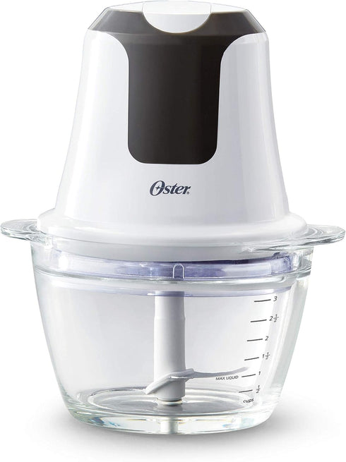 Oster 2130489 Mini Food Chopper - 3 Cup Capacity, White