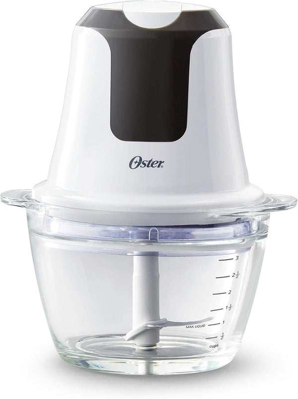 Oster 2130489 Mini Food Chopper - 3 Cup Capacity, White