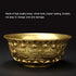 Brass Treasure Bowl Feng Shui Ornaments, Wealth Good Luck Prosperity Bowl Craft Collectible Figurines for Home Office