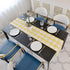 NATUS WEAVER 2 12" 108" Yellow & White Buffalo Check Table Runner Cloth Side for Family Dinners or Gatherings, Indoor