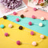 9.8 Feet Pom Pom Garland Set Colorful Felt Fabric for Classroom, 3.6 Feet Pennant Banner for Home Birthday Party (Boho