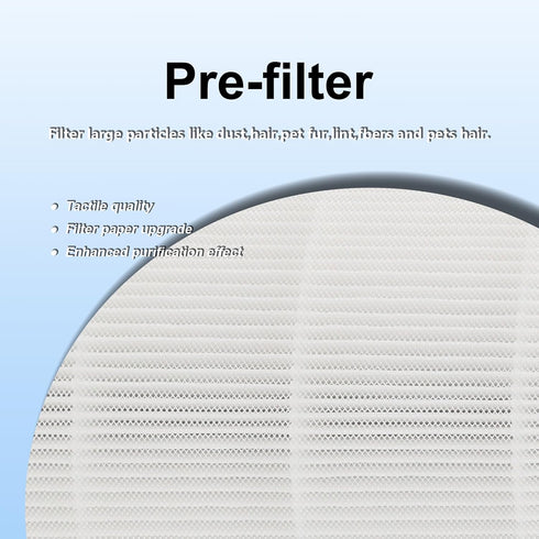 Filter Replacement 2 Pack Compatible with Afloia and MORENTO KILO, KILOPRO Air Purifiers