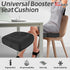 runfider Car Booster Thick Height Adjustable Seat Cushion with Breathable Mesh Cover, Portable Seat Cushion