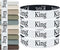 Sheet Organizers and Storage Bands - 4 Pieces Elastic Bed Sheet Straps/Sheet Storage Organizer for Linen Closet (King)
