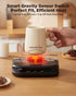 with7 Settings 1-12H Coffee Mug Warmer for Desk, Coffee Cup Warmer Temp & Timer, Auto Shut Off Smart Gravity Sensor