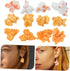 20Pcs Artificial Popcorn Resin Decoration, Popcorn Garland Model Set for DIY Earring Bracelet Necklace Accessory