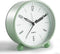 Analog Alarm Clock - 4 inch Super Silent Non Ticking Small Clock with Night Light, Battery Operated, Ideal Decor for