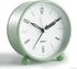 Analog Alarm Clock - 4 inch Super Silent Non Ticking Small Clock with Night Light, Battery Operated, Ideal Decor for
