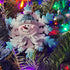 Glitter Snowman and Snowflake Christmas Ornaments, Set of 12