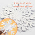 Winter Wonderland Frozen Party Decorations, 12pcs Hanging 3D Paper Snowflakes and Snowflake Garland for Christmas