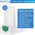 Type U 3D Airclean Vacuum Bags, 12 Packs Compatible for Miele S7000-S7999 Upright and Dynamic U1 Series