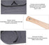 Nonstick Egg Frying Pan, Divided Sectional Pancake Pan for Breakfast, 3 Section Fried Egg Pan