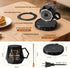 Set, 4 Setting 8H You're Awesome Coffee Mug Warmer Smart Electric Coffee Cup Warmer for Desk Office, Temperature & Auto