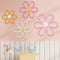 Ganeen Boho Nursery Woven Daisy Flowers Daisy Wall Decor Nursery Decor Macrame
