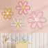 Ganeen Boho Nursery Woven Daisy Flowers Daisy Wall Decor Nursery Decor Macrame
