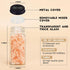 DIDITIME 12Pcs 4oz Spice Jars with Label, Empty Square Seasoning Containers, Spice Jars with Shaker Lids, Small Spice