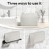 QUISBE (Cream-1 Pack) Disposable Hand Towel Box Cover Compatible with Kleenex Disposable Paper Hand Towels, Leather