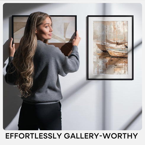 15x21.25 15 21.25 21.25x15 15by21.25 Set 1 Homeforia Black Puzzle Frame, High End Metal x Picture Frames without Mat