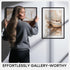 15x21.25 15 21.25 21.25x15 15by21.25 Set 1 Homeforia Black Puzzle Frame, High End Metal x Picture Frames without Mat