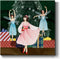 Renditions Gallery Fantasy Canvas Artwork - Beach House Decor, Lady Fairy Christmas Nutcracker Modern Paintings