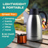 Thermal Coffee Carafe 68oz / 2L, Insulated Stainless Steel Dispenser for Hot Beverages, Ideal for Parties