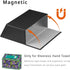 Hand Towels Box Cover,PU Leather Wall-Mounted Tissue Box Cover Holder Compatible with Kleenex Disposable Paper Hand
