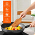 Best Wooden Spatula for Cooking, Teak Wood Utensil Set of 4 for Baking, Mixing, Scraping, Flipping